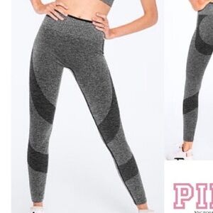 Victoria’s Secret Pink Seamless Leggings Grey Small
